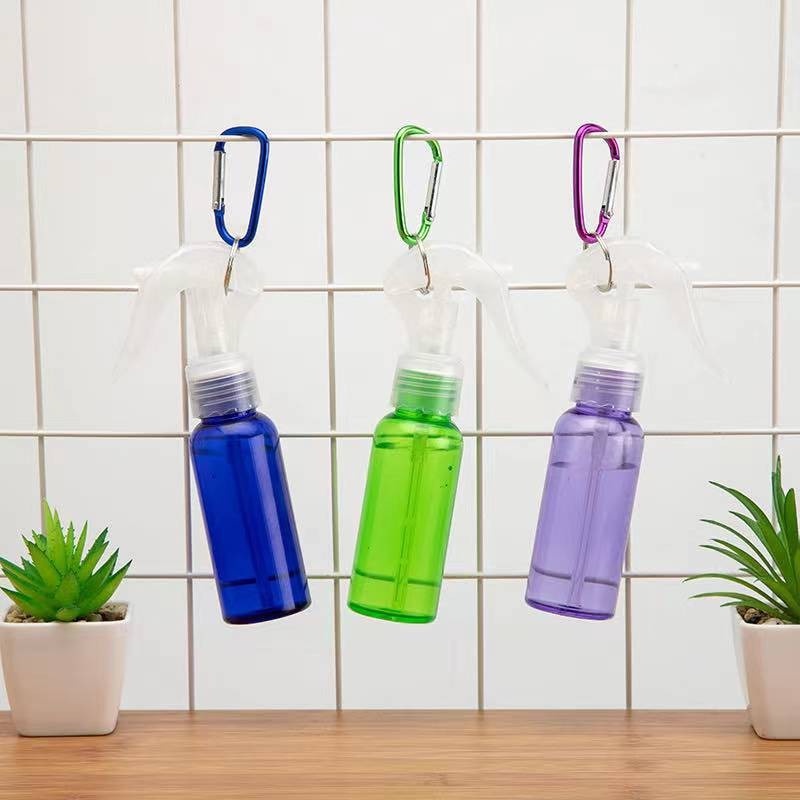 60ML Portable Empty Refillable Keychain Spray Bottle / Multicolor Spray Bottles