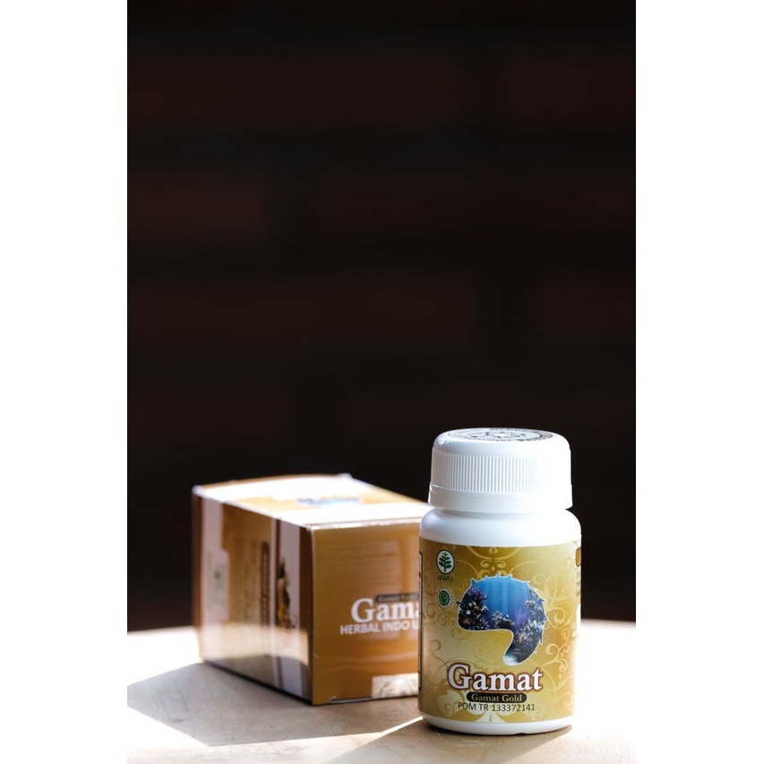 KAPSUL GAMAT GOLD Teripang Emas Untuk Asam Lambung Menyembuhkan Luka Herbal Indo Utama isi 60 Kaps-3