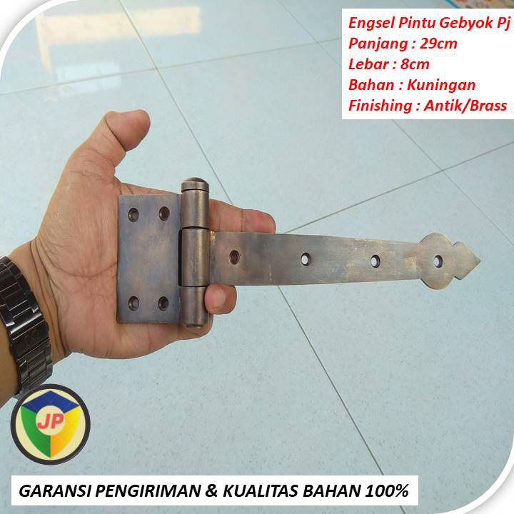 Engsel Pintu Gerbang Kuningan Antik Pagar Rumah Jati Harga ...