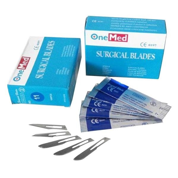 Pisau Operasi OneMed/ Surgical Blade box isi 100pcs