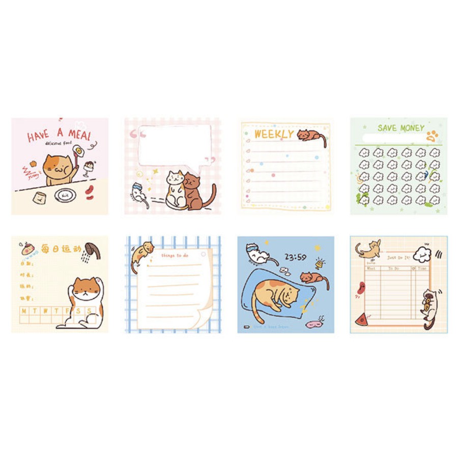 

memo lucu/ notes lucu/ memo kucing isi 400 lembar/ memo murah/ notes lucu/ notes kucing/ memo kartun