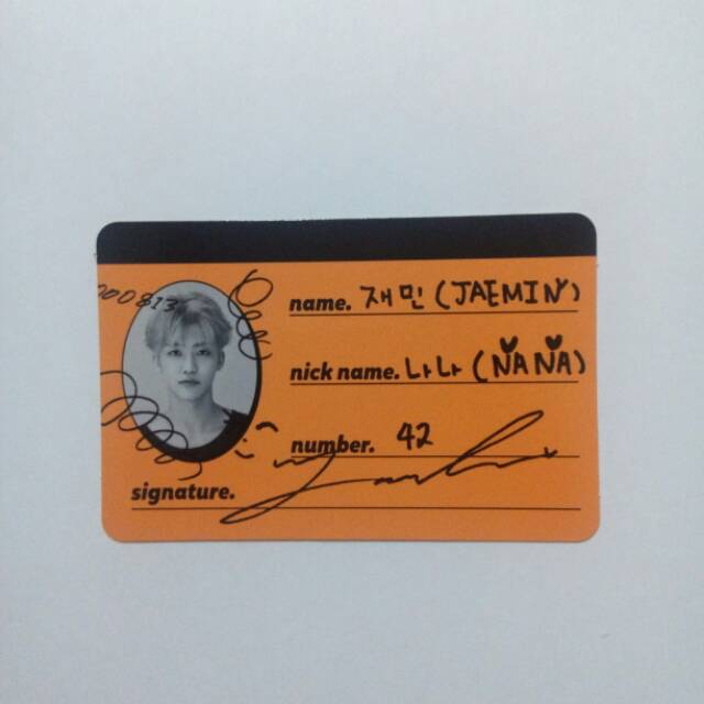 Crew Card / CC Jaemin We Go Up