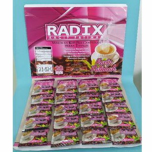 Kopi Radix Kacip Fatimah HPA Malaysia 1 papan isi 20 sacset