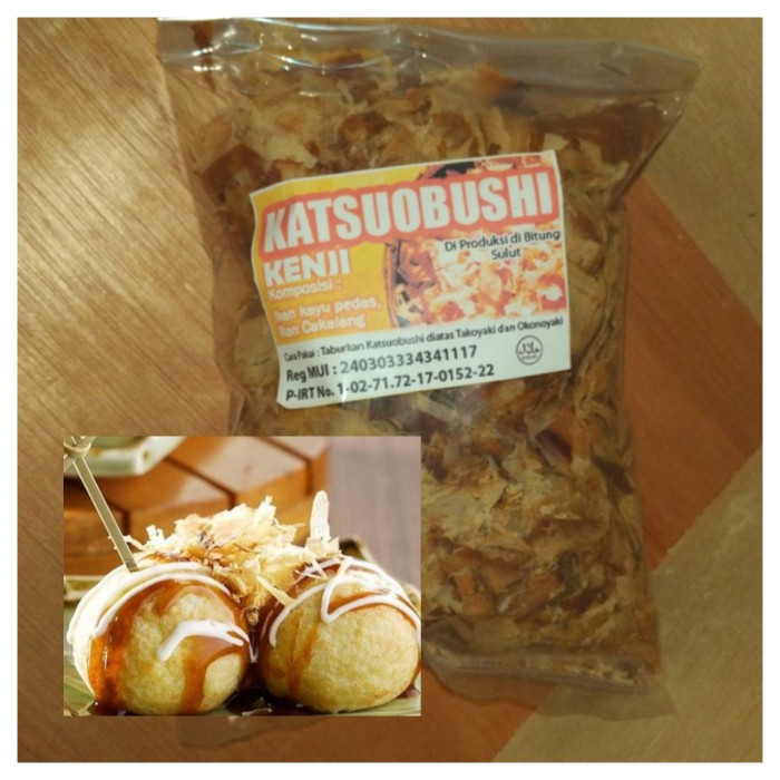 

Spesial - Katsuobushi 500 Grm (Ikan Cakalang Asap Khas Jepang) Taburan Takoyaki