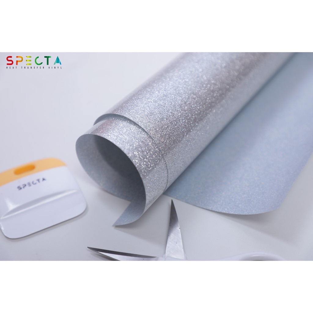 POLYFLEX GLITTER KOREA SPECTAFLEX GLITTER GT-03 HTV SILVER