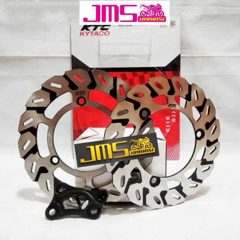 piringan cakram disc brake ktc kytaco original depan/belakang set nmax new nmax old aerox lexi