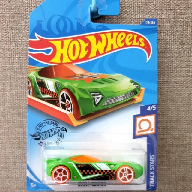 Hot Wheels - NERVE HAMMER - HIJAU ORANGE - 2020