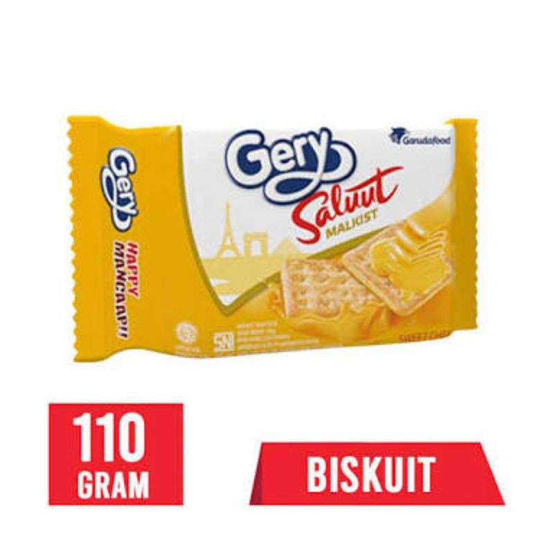 

Gery Saluut Malkist Sweet Cheese Biskuit [110 g]