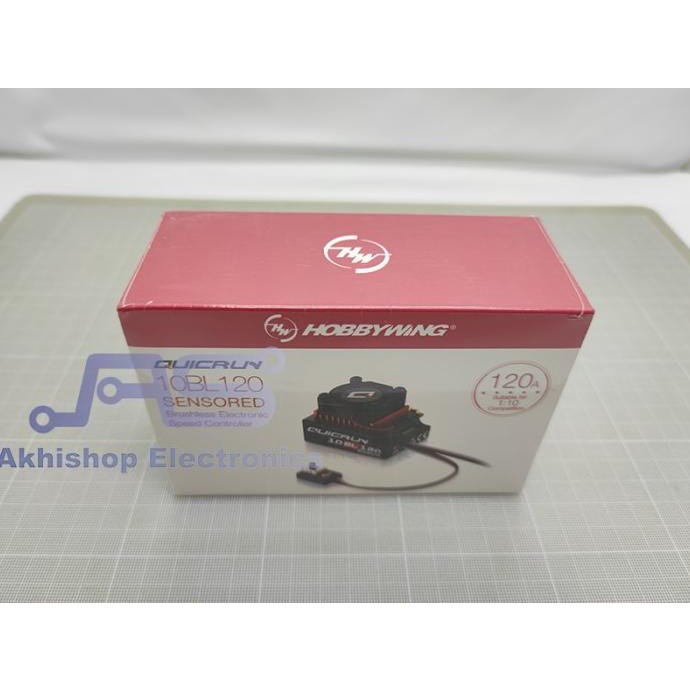 Hobbywing QUICRUN 10BL120 ESC 120A Sensored Brushless ESC akh11 Ayo Beli