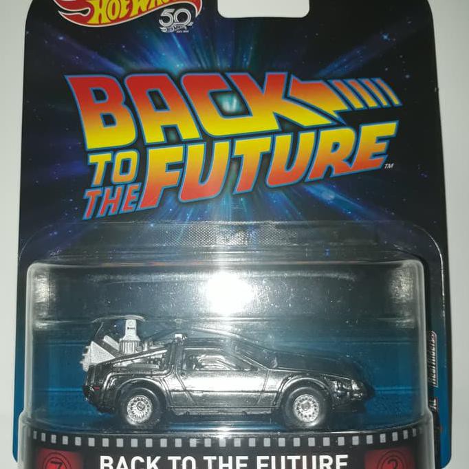 Hot Wheels Hotwheels Retro Back To The Future Time Machine 2 - Termurah 