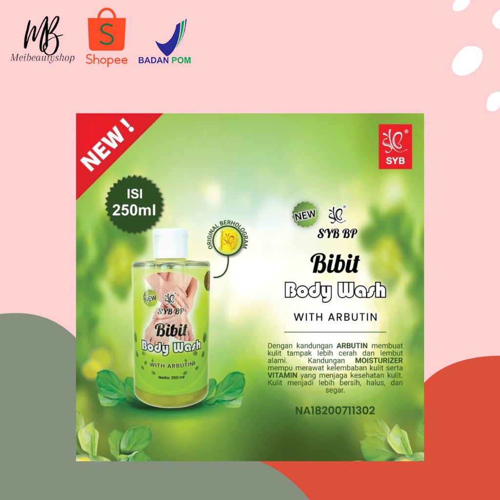 SYB Bibit Pemutih Body Wash 250ML