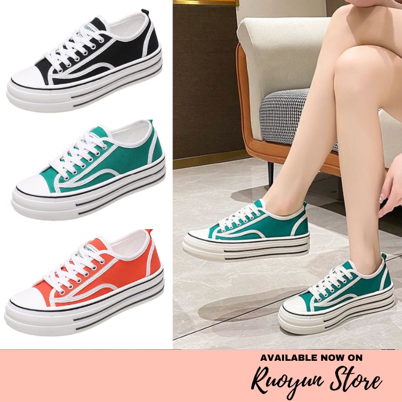 RYX - Simplie KVL Sepatu Sneakers Tali Fashion Casual / Olahraga - Ori Import