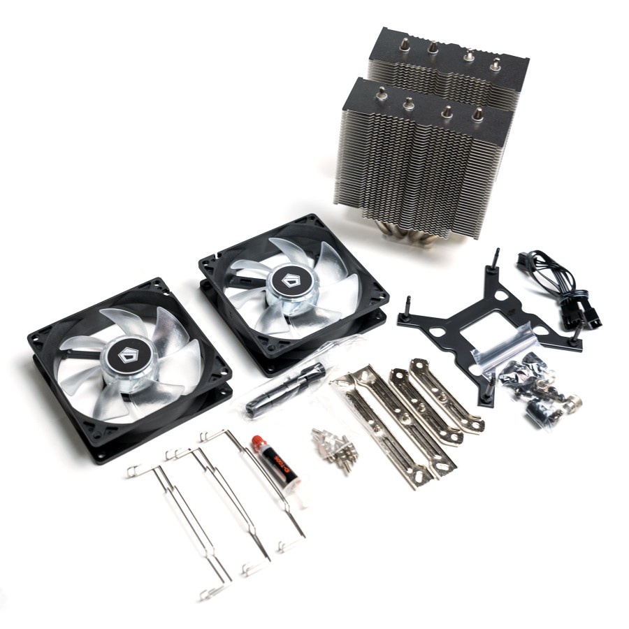 ID-COOLING SE-904-XT TWIN | CPU Cooler Heatsink HSF (Intel/AMD)