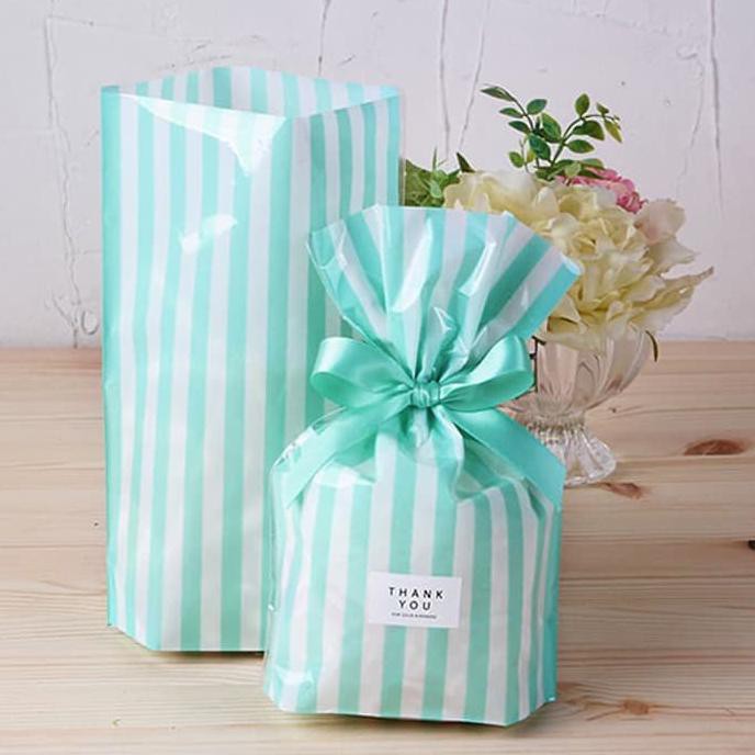

BARU kantong plastik packing baking packaging kertas cookies salur