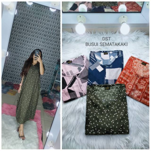 Daster Dkey busui DST semata kaki Shopee  Indonesia