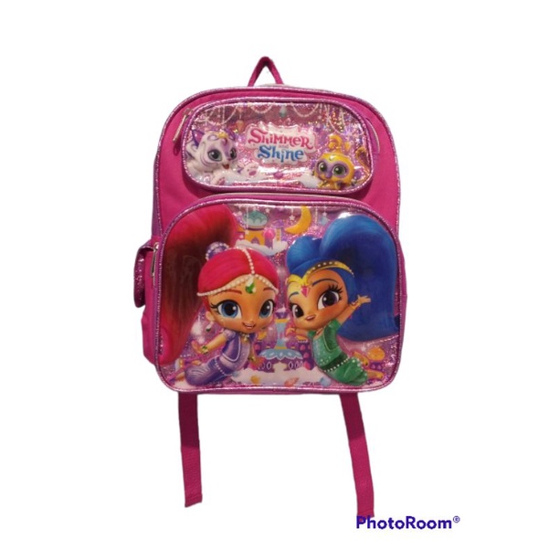 Tas Ransel Anak TK dan SD 12" Karakter Shimmer And Shine Original Nickelodeon