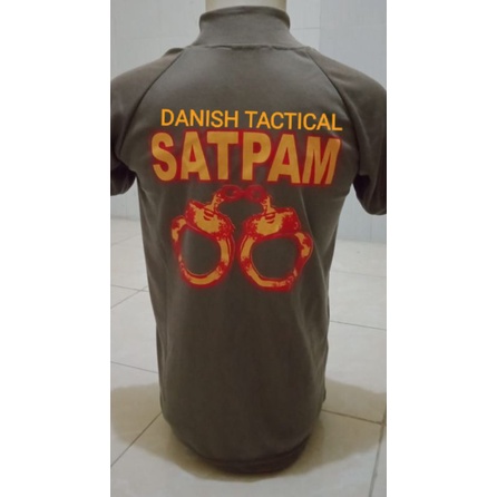 kaos satpam sablon gada pratama borgol