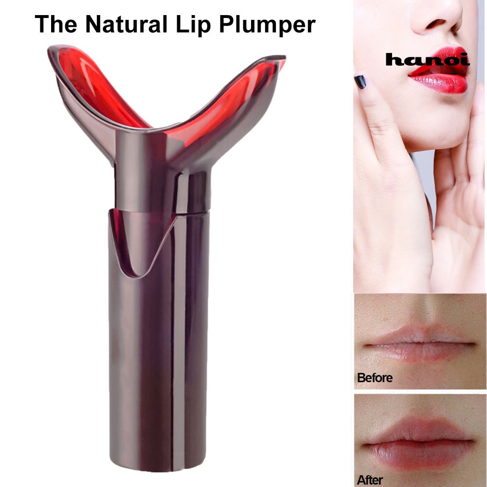 HQTM_Long Lasting Natural Lip Plumper Enhancer Sexy Mouth Plumping Device Beauty Tool