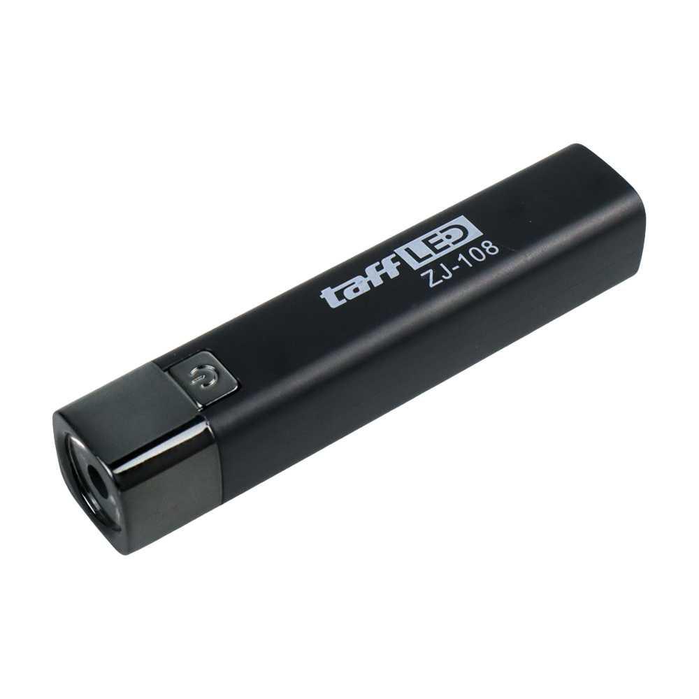 TaffLED Senter LED Mini Premium Flashlight Bright USB Rechargerable 5W ZJ-108