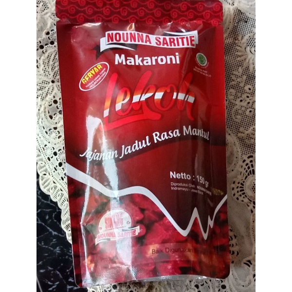 

Makaroni Lekoh Nounna Saritie berat 150 gram