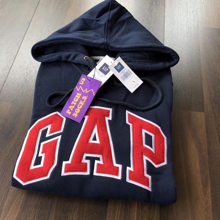 ZeD ♫ HOODIE GAP - LOGO MERAH NAVY MIRROR 1:1 ORIGINAL JACKET //Promo.hari.ini