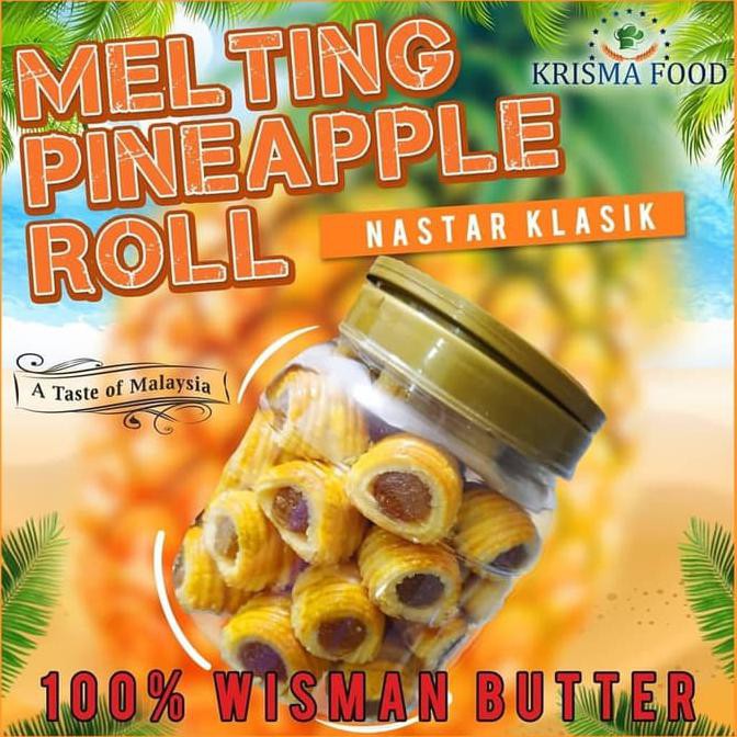 

PROMO Murahh Nastar Nanas Pineapple Roll Krisma Food best seller