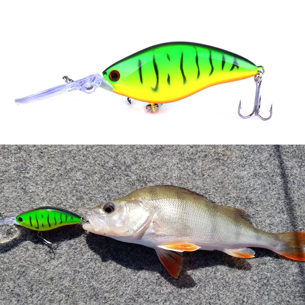 HENGJIA 1pcs 10.5CM/17.8G Crankbait Minnow umpan pancing swimbait ikan fishing lure bass bait tackle