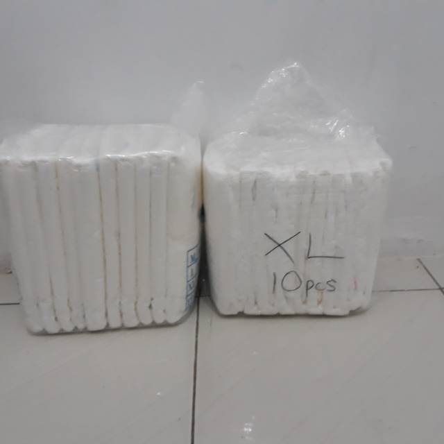 POPOK DEWASA MODEL PEREKAT uk XL isi 10pcs