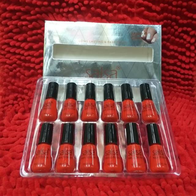 KUTEK SALSA MERAH ISI 12 PCS BPOM