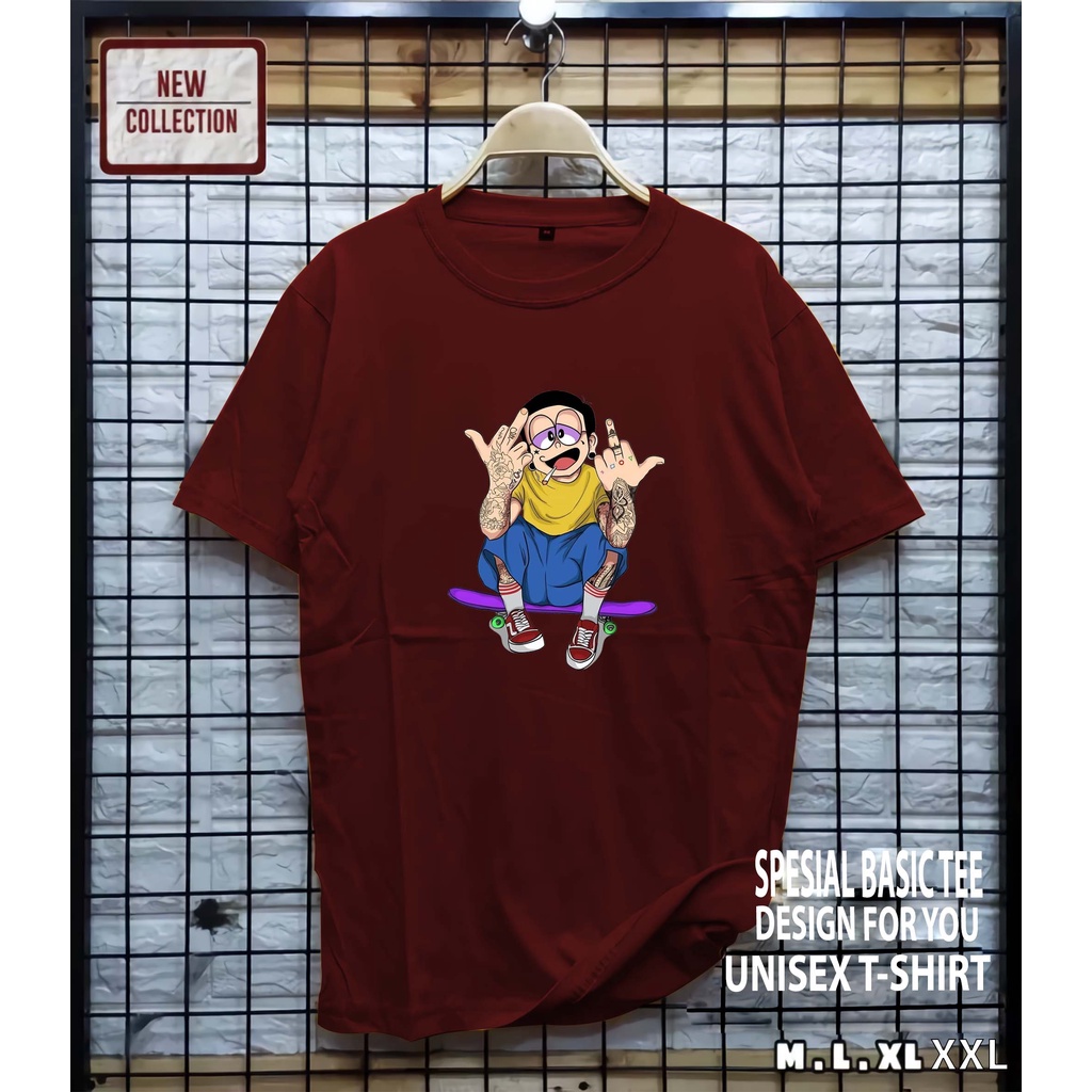 AS / KAOS DISTRO MOTIF NOBITA / BAJU PRIA  / KAOS PRIA  / BAJU WANITA  / KAOS WANITA / PAKAIAN MURAH / PAKAIAN PRIA  / ATASAN  / POLOS / T SHIRT