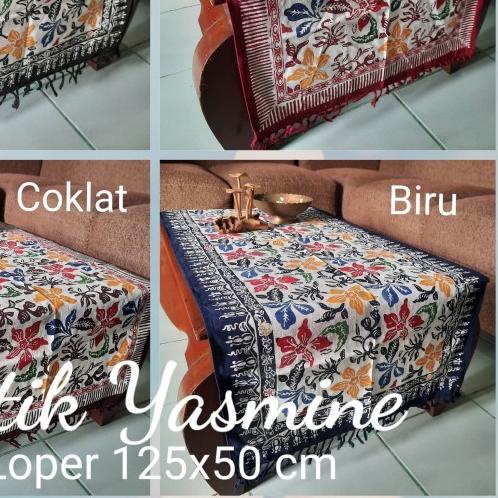 ۩ Taplak Meja Tamu Batik Persegi Panjang 50x120 cm ➤