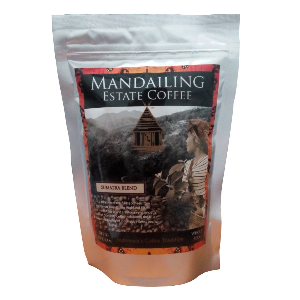 

Mandailing Estate Coffee Solid Silver 250gr Biji