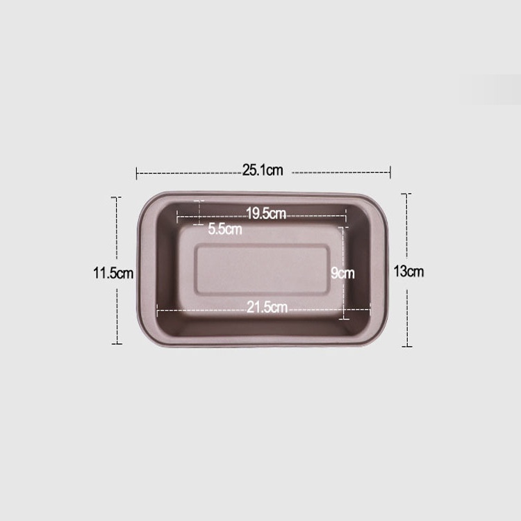 Stainless Steel Kue Loyang Panjang Talat Diy Coating Perlengkapan Outdoor Peralatan Dapur Peralatan Masak-8