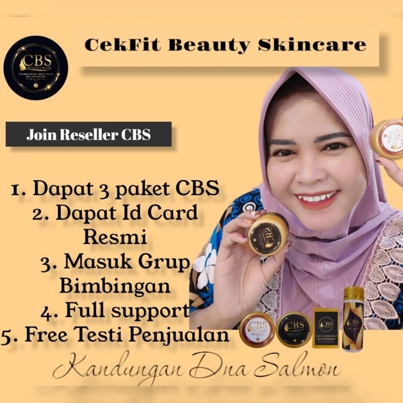 Jual Cbs / Cbs Skincare / Cream Cbs / Skincare Cbs Bpom / Cream Cbs ...