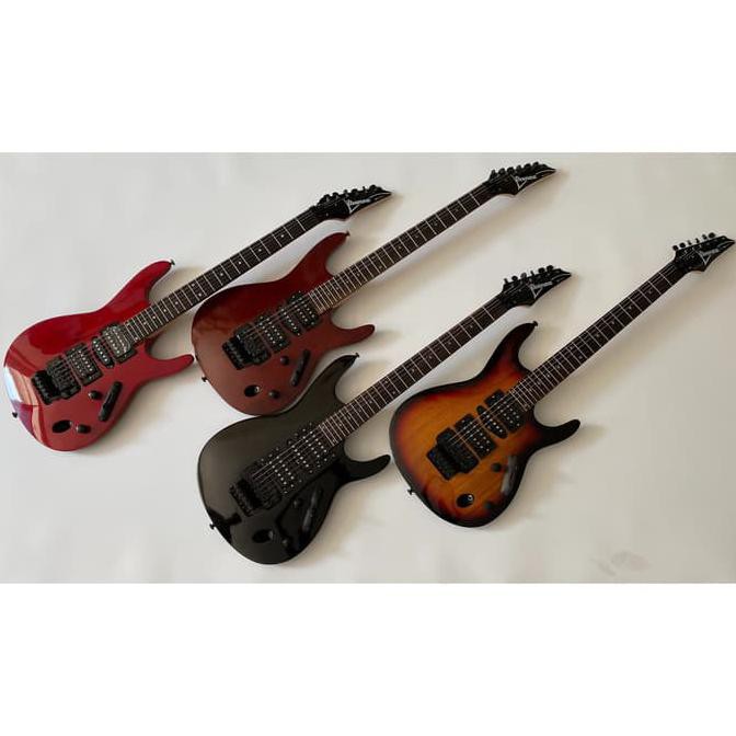 Gitar Ibanez S Series Sunbrush Paketan Ampli Orange + Kabel + Strap