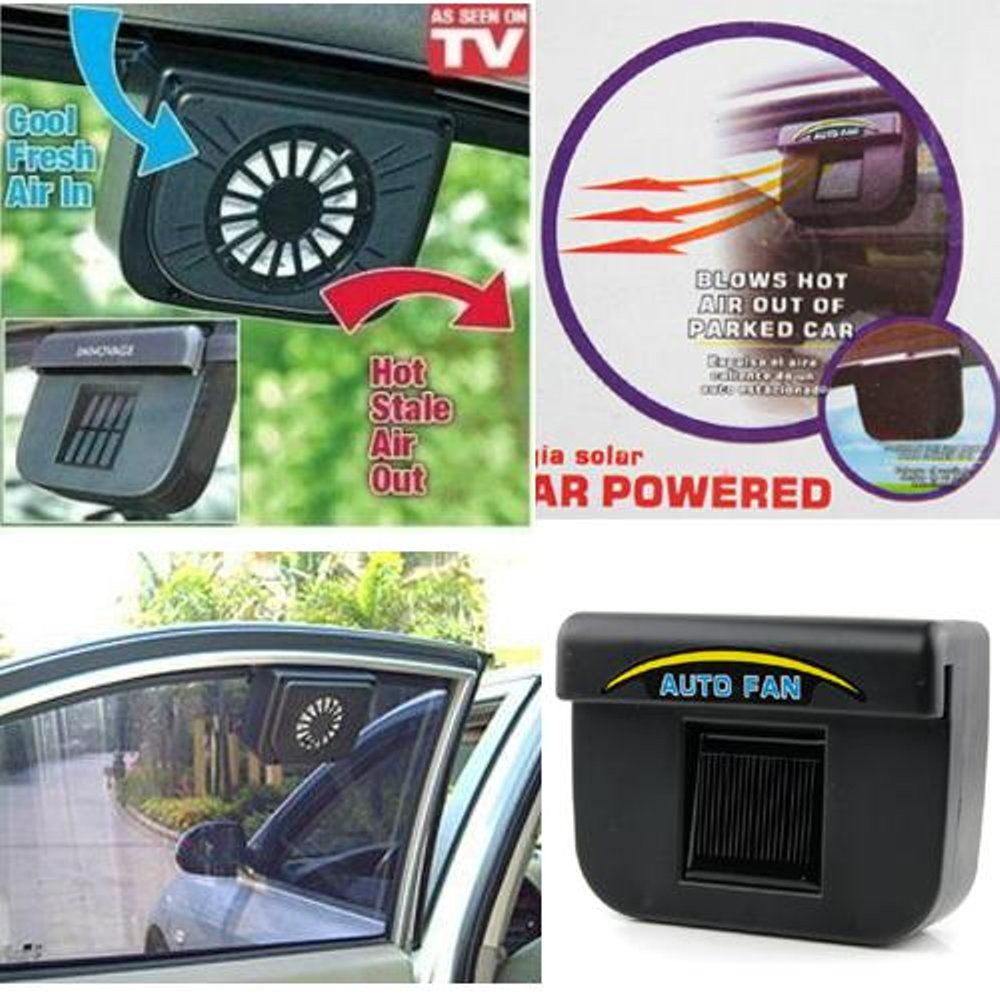 Autocool Fan Mobil/Kipas Ventilasi Mobil/Kipas Ventilasi Mobil Tenaga Surya