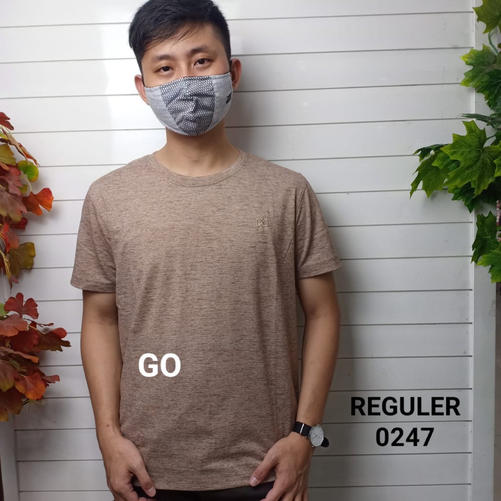 gof MAXMILLIAN KAOS B (Regular) Pakaian Pria Atasan Kaos Oblong Original Lengan Pendek