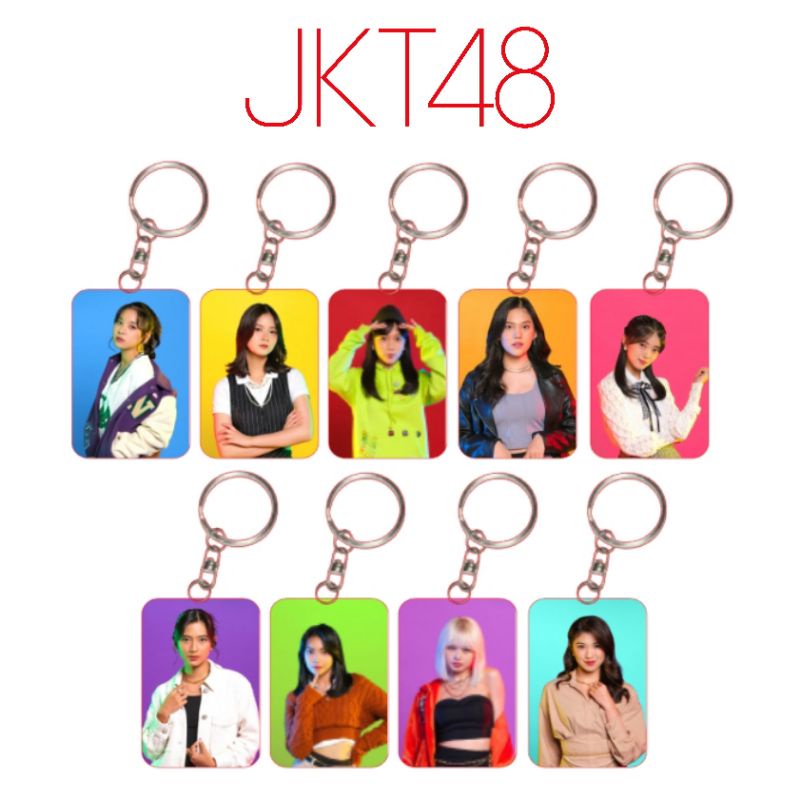 Gantungan Kunci JKT 48 Flying High | Azizi Christy Marsha Feni Gracia Shani Chika Fiony