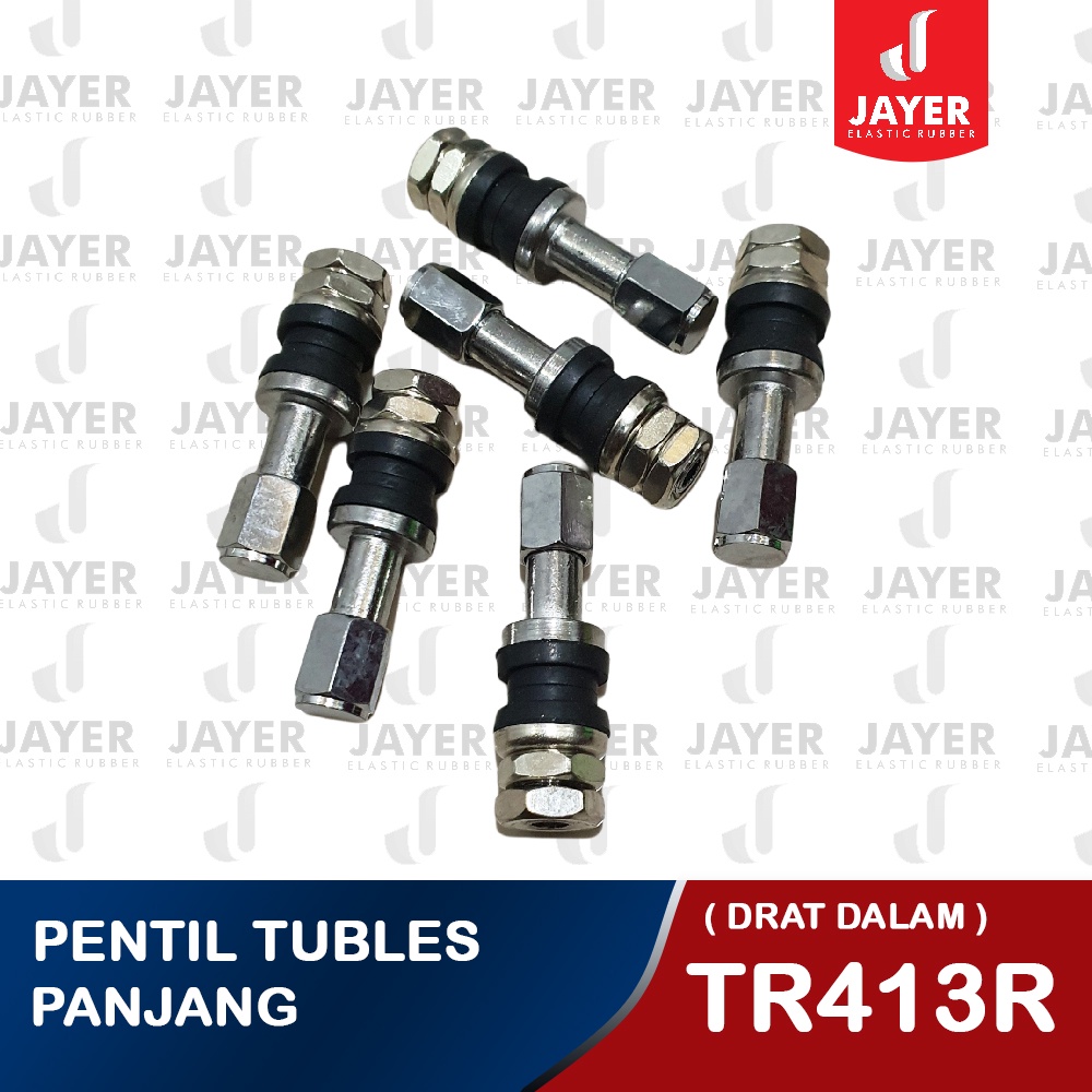 PENTIL BAN  MOTOR TUBLES / PENTIL TUBLES BESI DRAT DALAM TR413