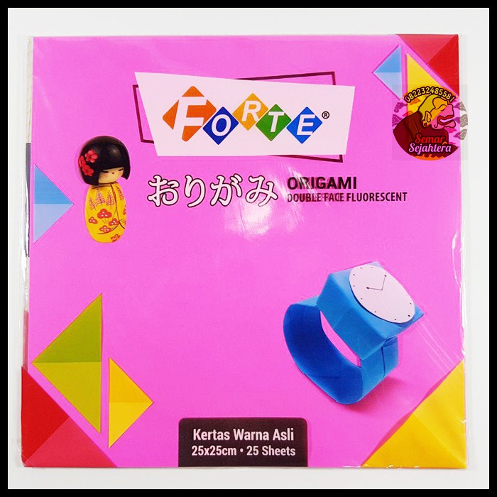 

[SET] KERTAS LIPAT ORIGAMI FORTE 25 x 25 (ISI 25 LEMBAR)*