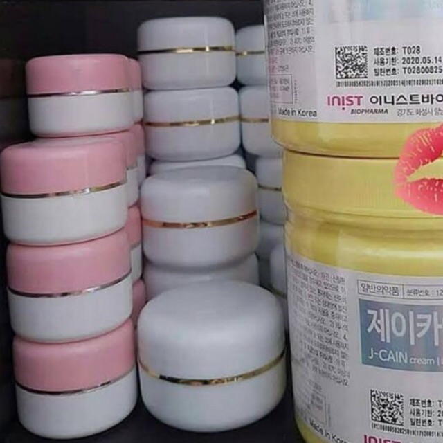 JCAIN SHARE IN A JAR Jcain Anastesi Cream Korea Original 