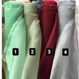 Bahan organza kristal/organza kristal/toska