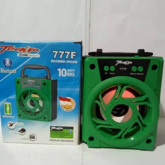 Speaker bluetooth memory usb teckyo 777F