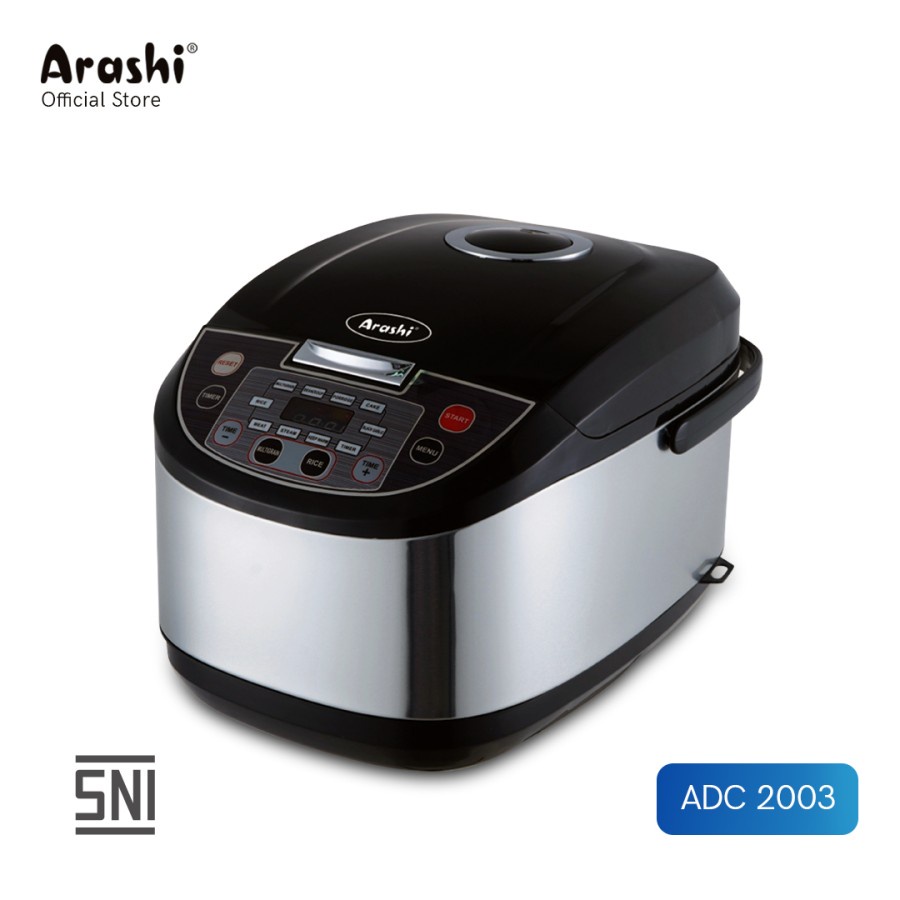 Rice Cooker Digital ARASHI ADC 2003 / Penanak Nasi / Magic Com