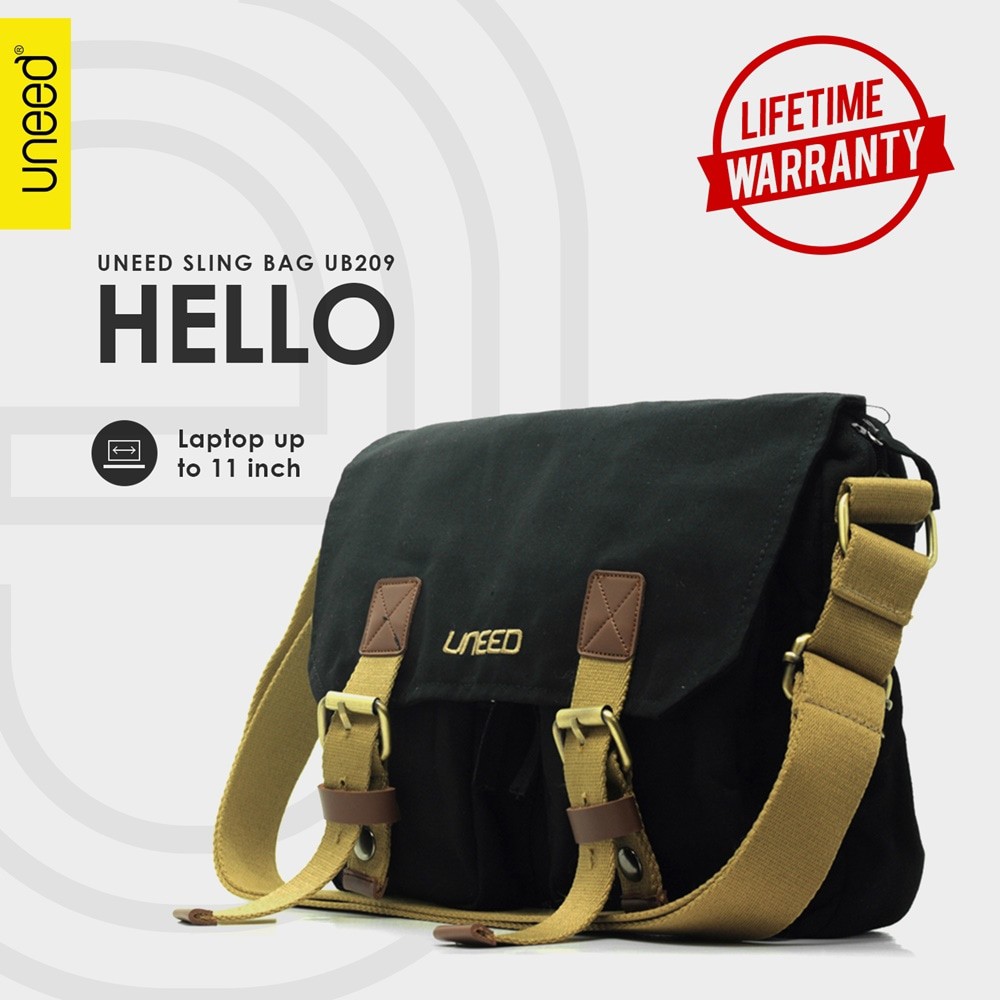 UNEED Tas Selempang / Sling Bag UB209 - HELLO