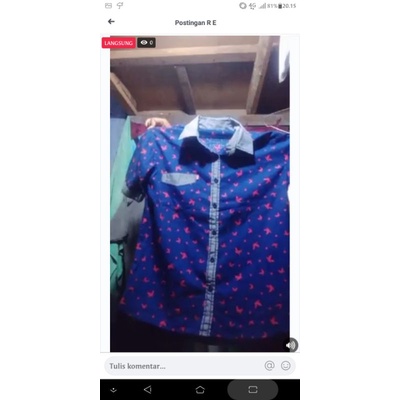 kemeja cowo + Levis murah