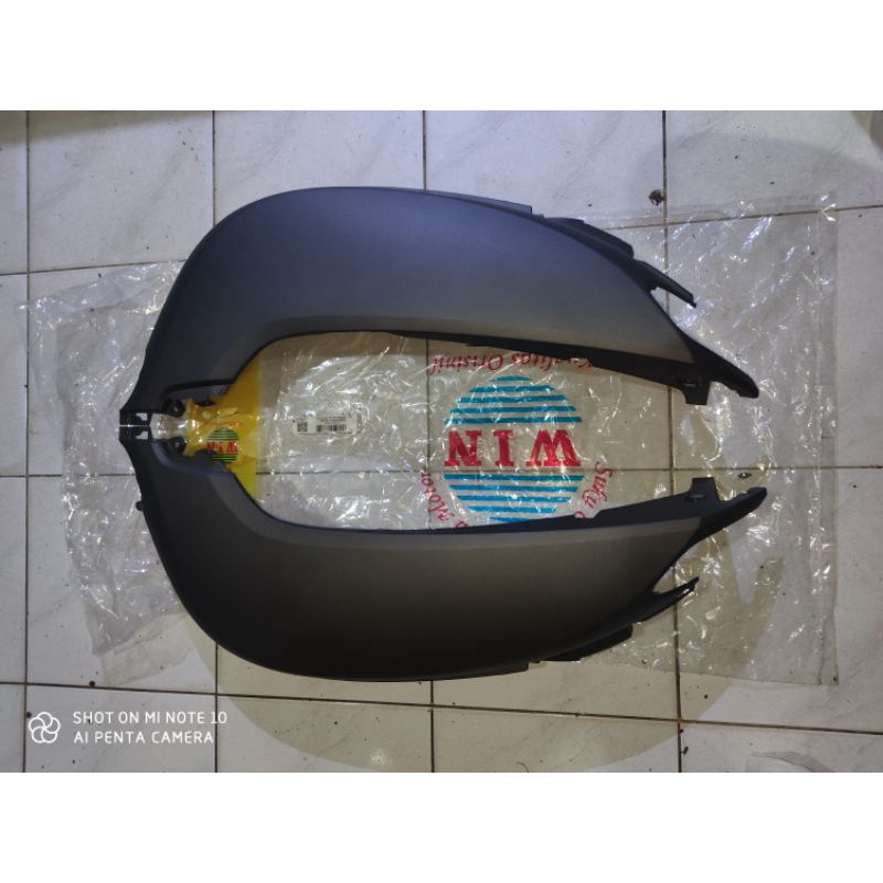 Cover Body Kanan Kiri Scoopy FI 2017-2020 Abu Abu Doff Kualitas Original