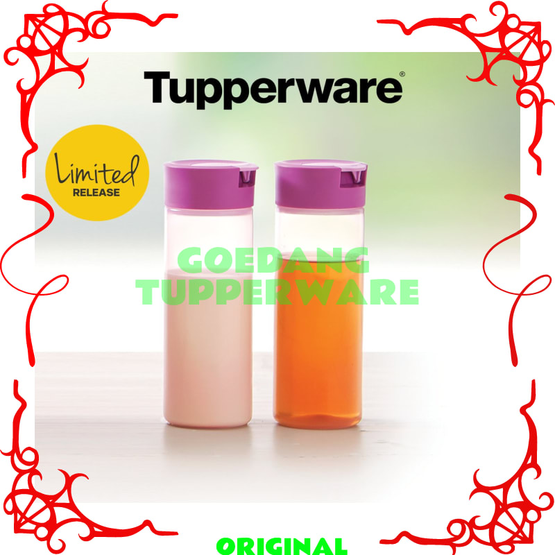 Botol Minyak Kecap Saos Cuka Tupperware Original-Tempat Minyak Jelantah 2pc