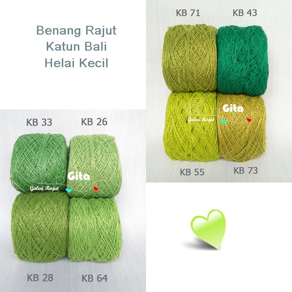  Benang Rajut Katun Bali  Small Ply Shopee Indonesia