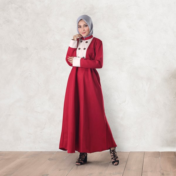 Gamis Wanita Hayfa Fashion SNS 257 - M